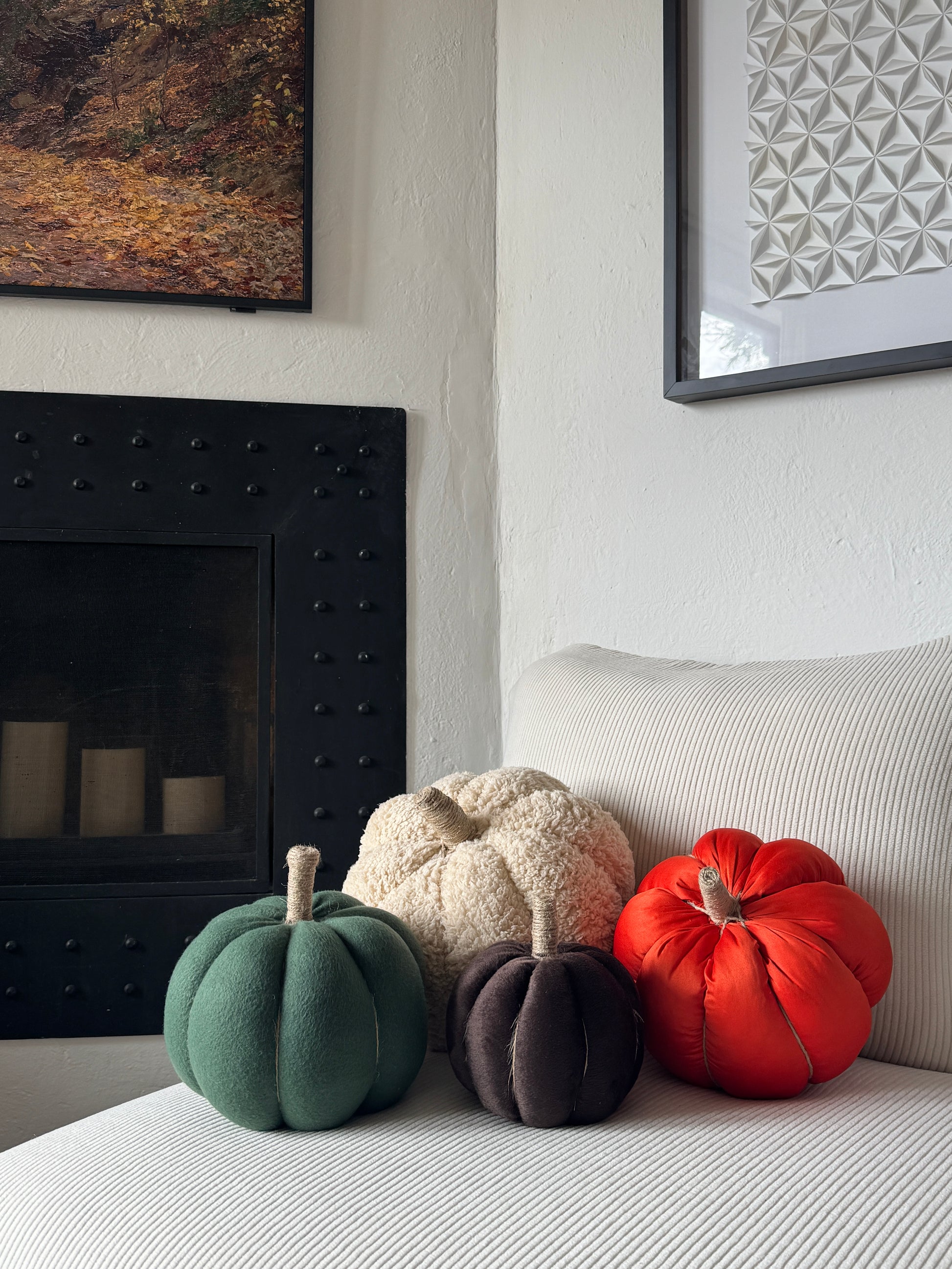Kit de Cojines Calabaza Decorativos Otoño