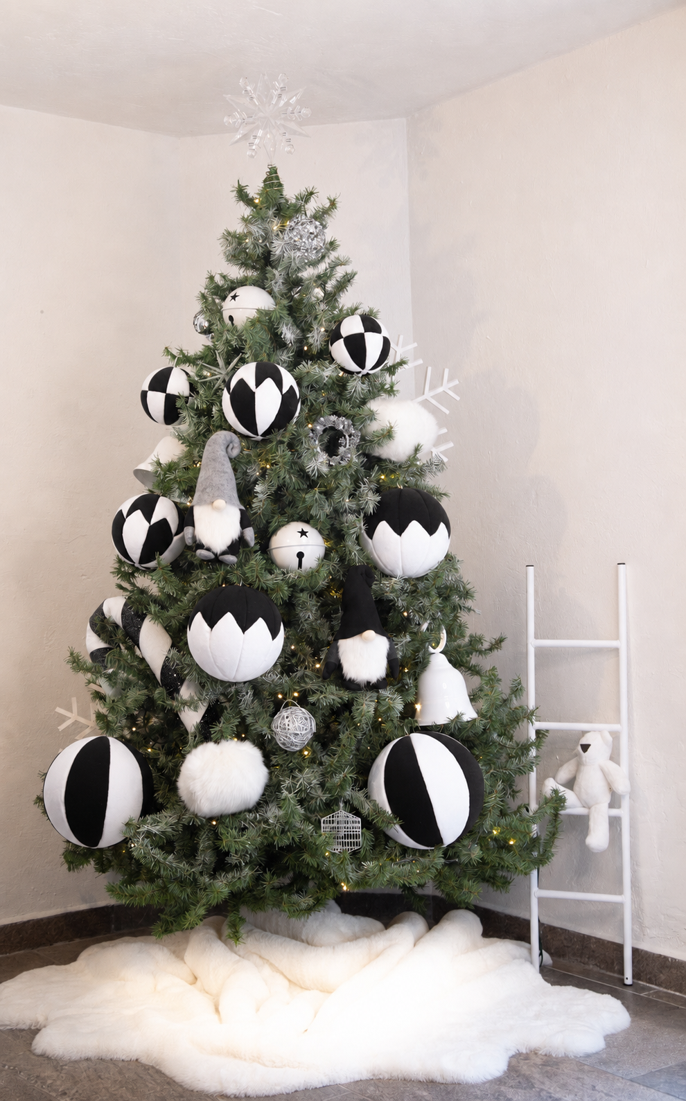 Esferas- Árbol de Navidad (negras)