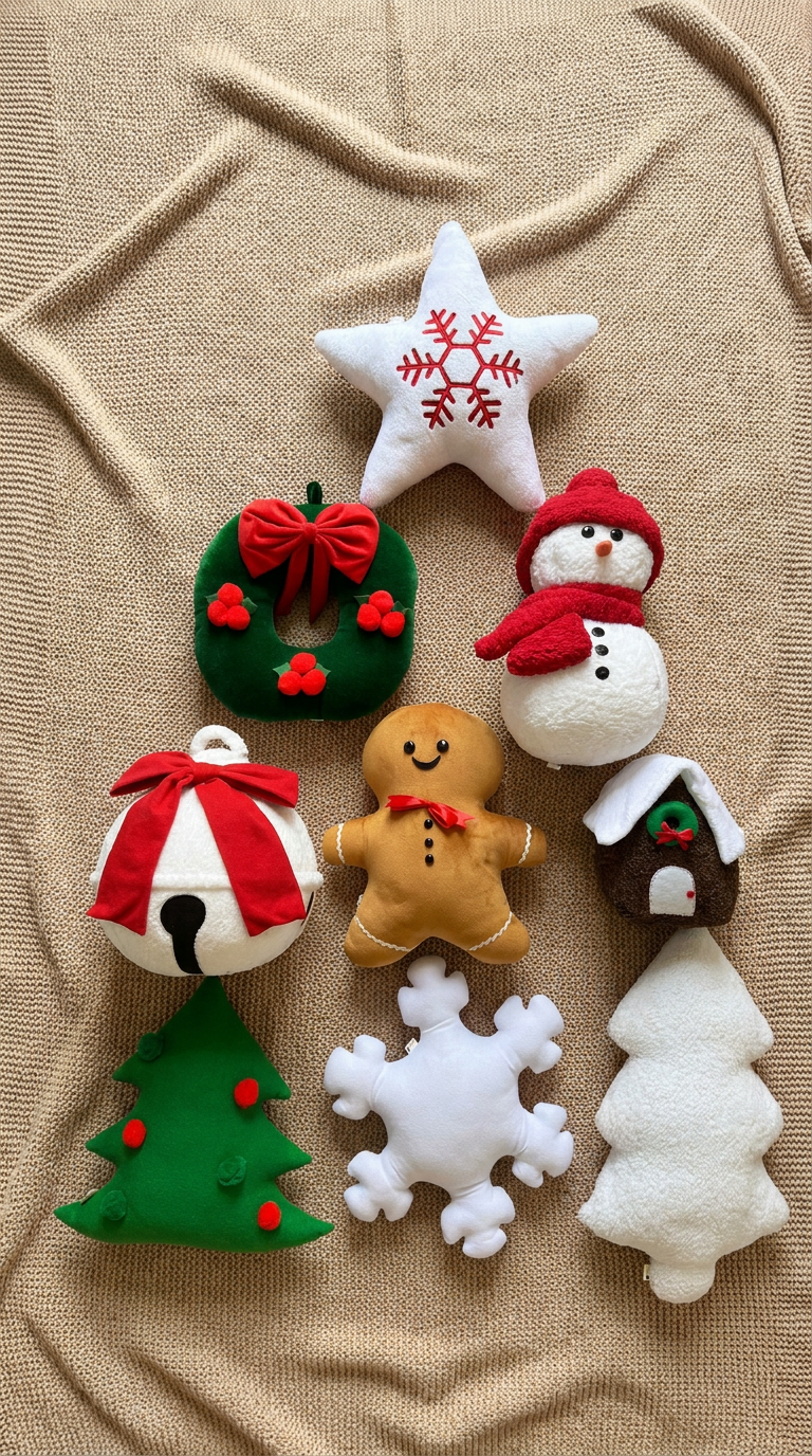 Árbol- Cojín Decorativo Navidad