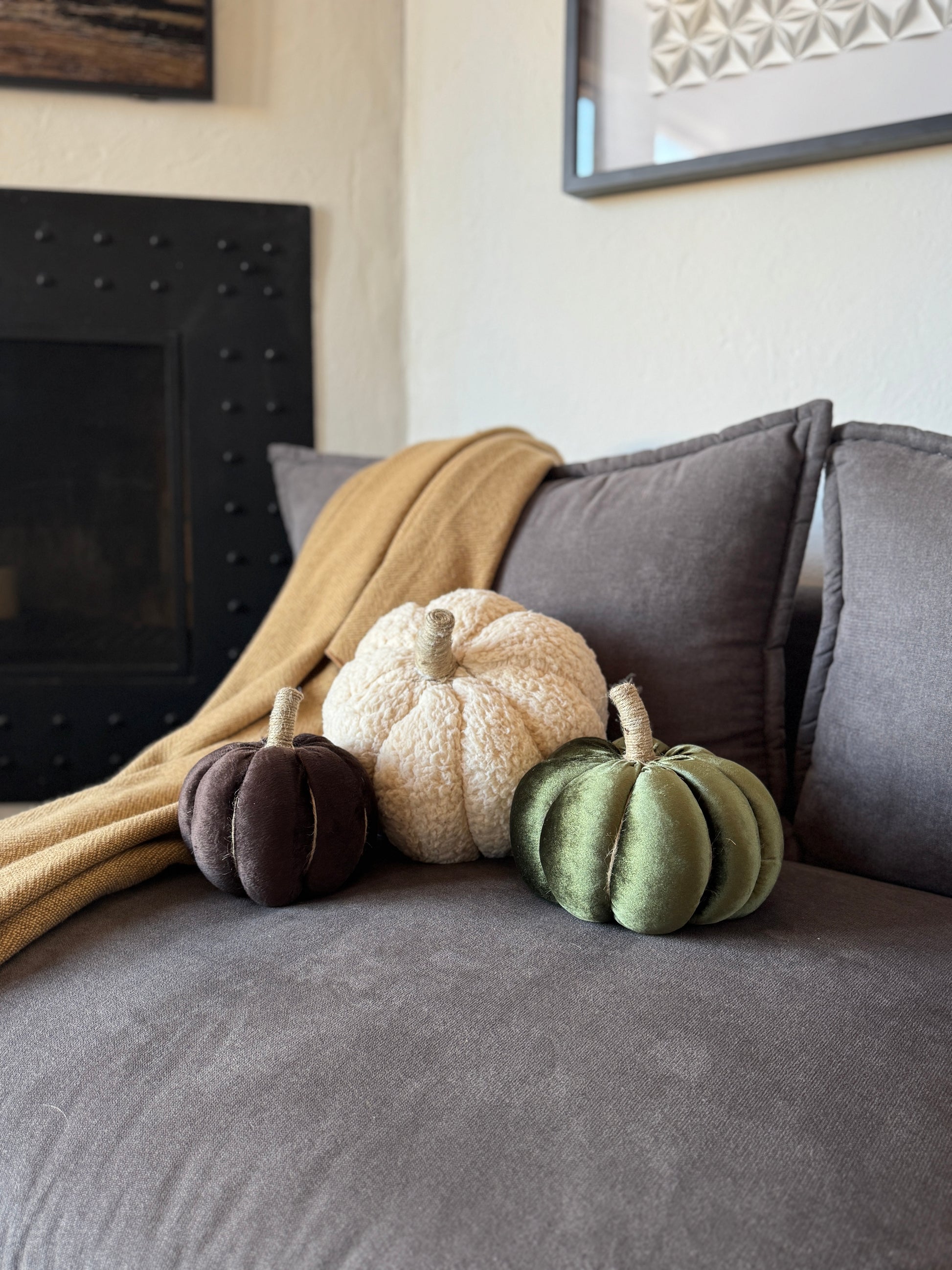 Kit de Cojines de Calabaza Otoño
