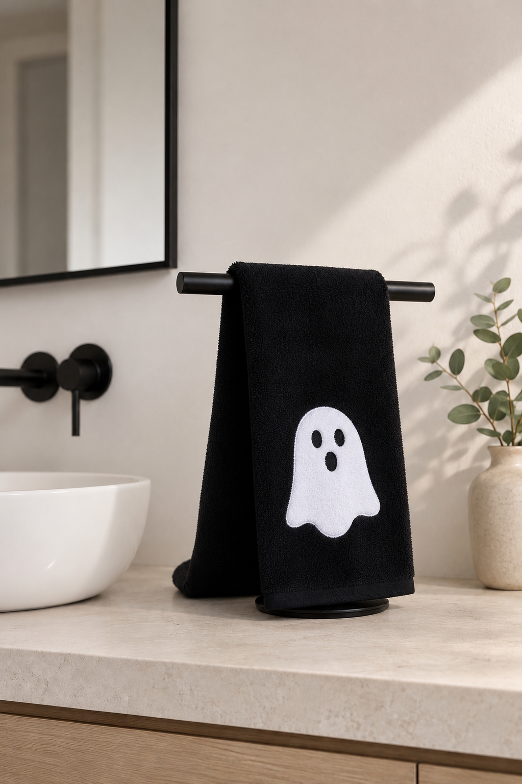 Fantasma- Toalla de manos Halloween