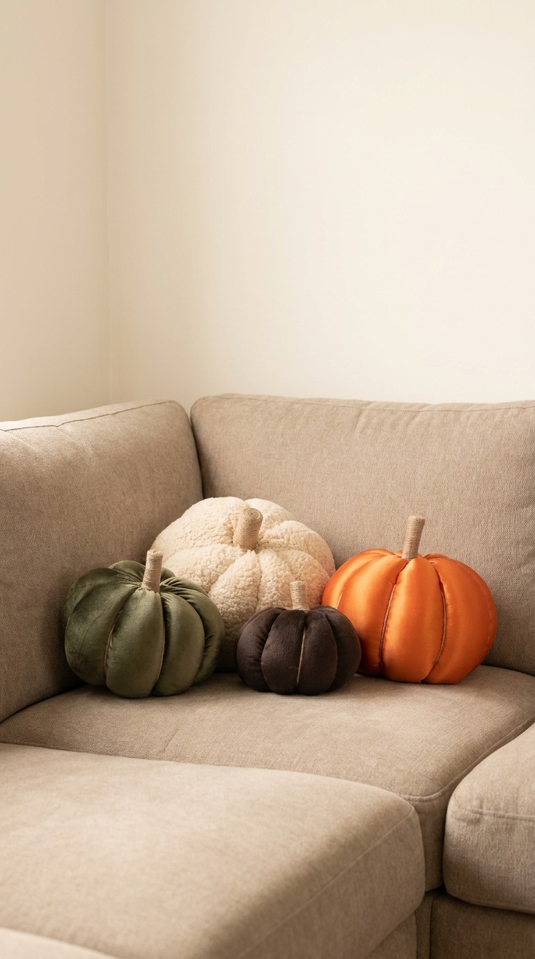 Kit de Cojines de Calabaza Otoño