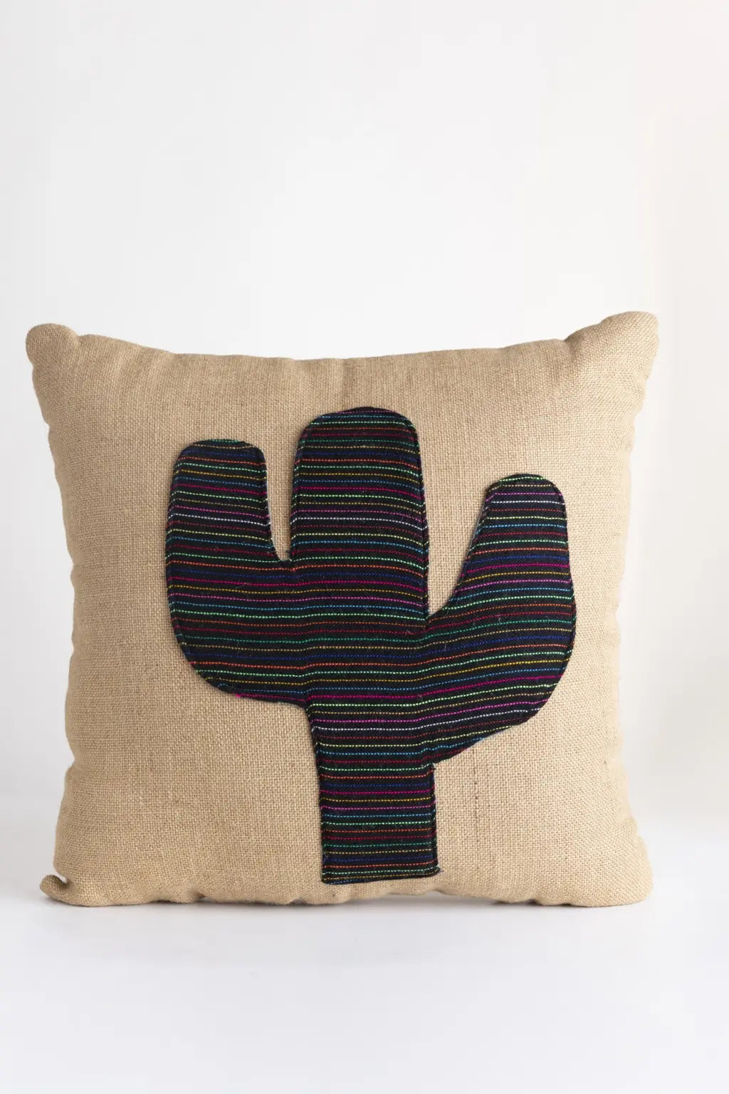 Cactus Yute- Cojín Decorativo Viva Mexico