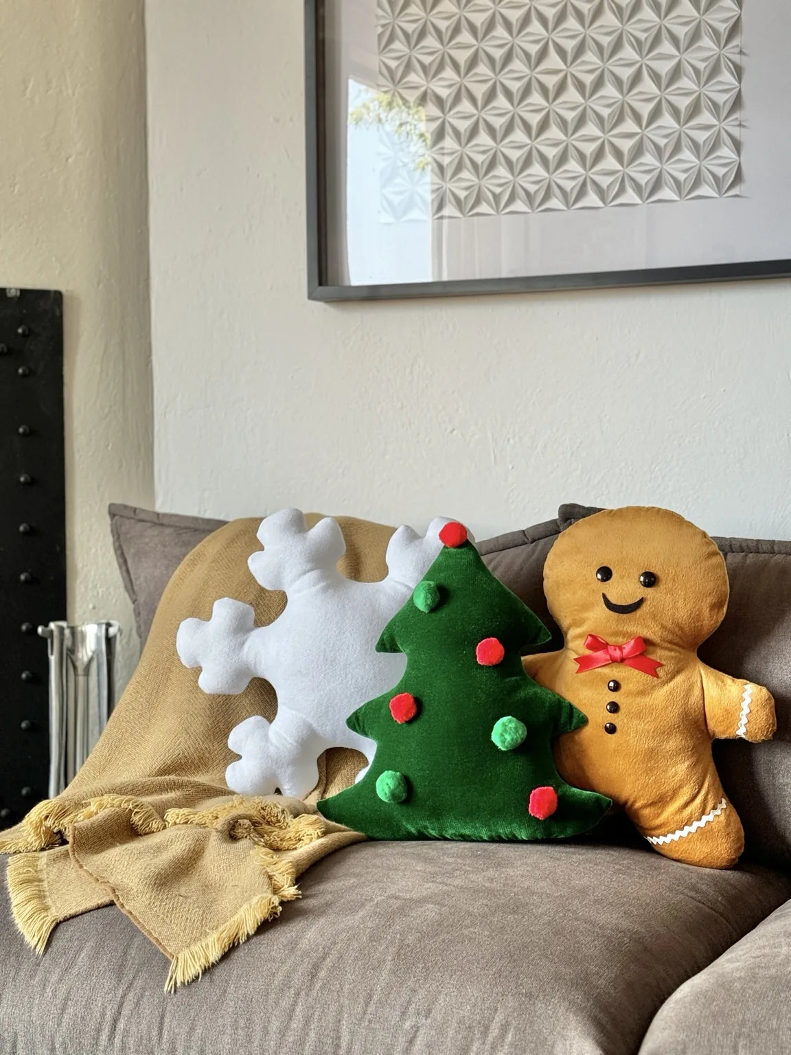 Árbol- Cojín Decorativo Navidad