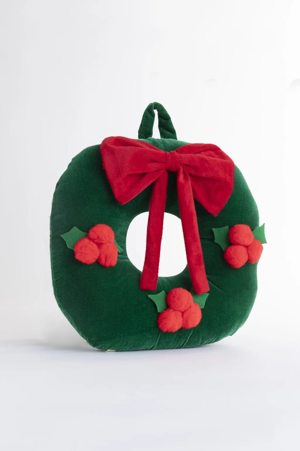 Corona- Cojín Decorativo Navidad