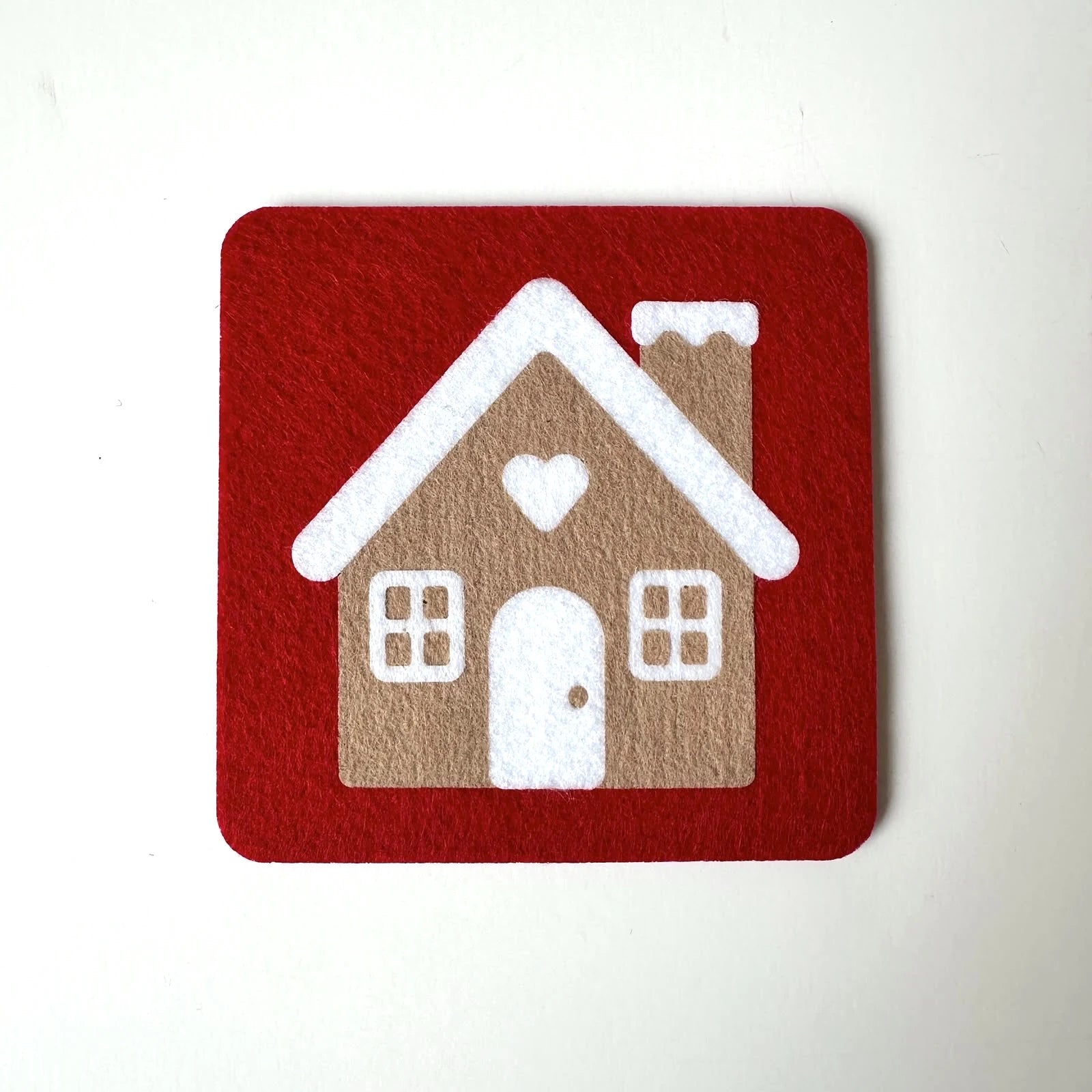 Gingerbread house- Posavasos Navidad