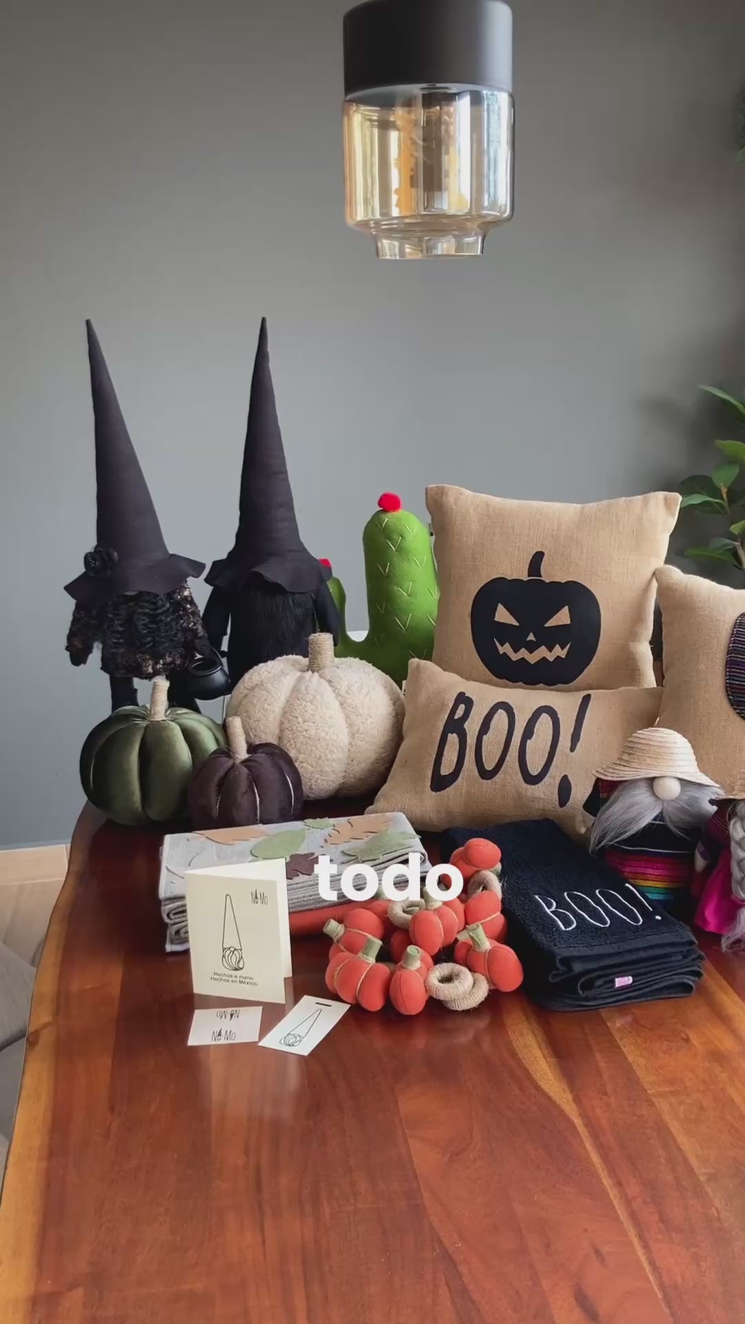 Toalla de Cocina Calabaza de Halloween
