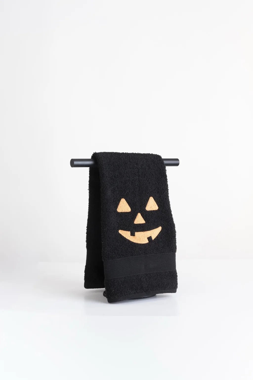 Pumpking face- Toalla de manos Halloween